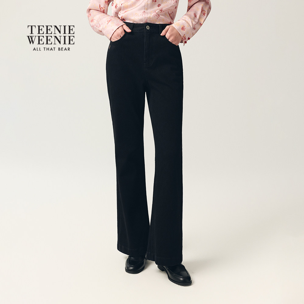 TeenieWeenie小熊女装牛仔裤26春季新款时髦优雅新中式