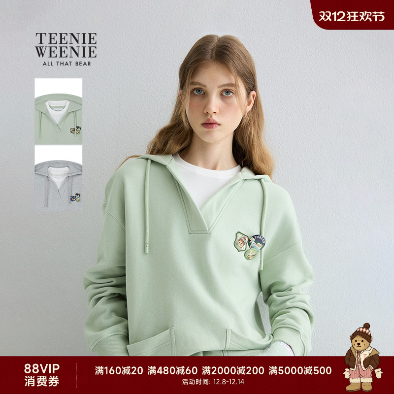 TeenieWeenie小熊女装连帽卫衣