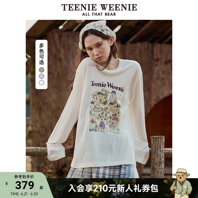 TeenieWeenie小熊女裝+長袖T恤
