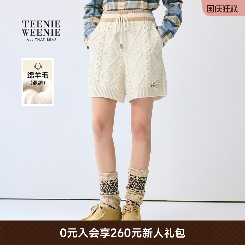 TeenieWeenie小熊女装休闲短裤