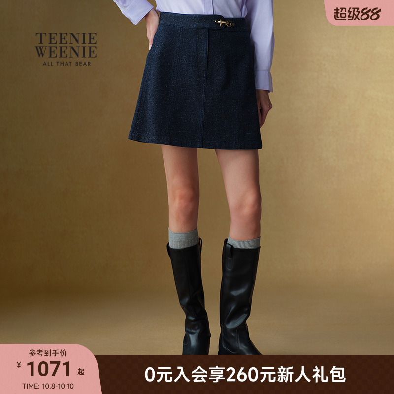 TeenieWeenie小熊女装牛仔半裙