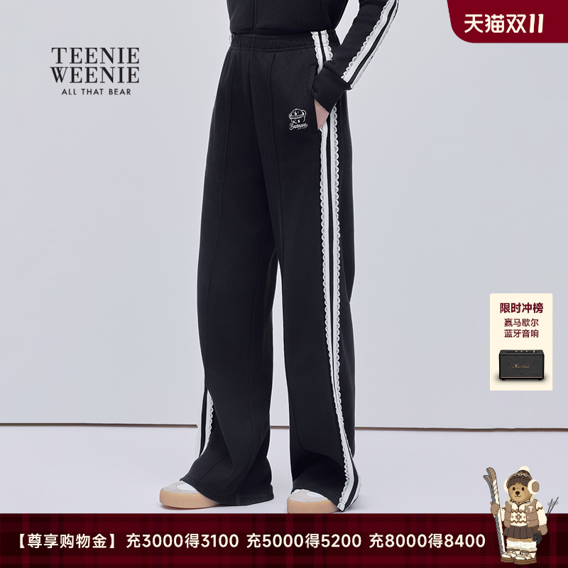 TeenieWeenie小熊女装运动风卫裤