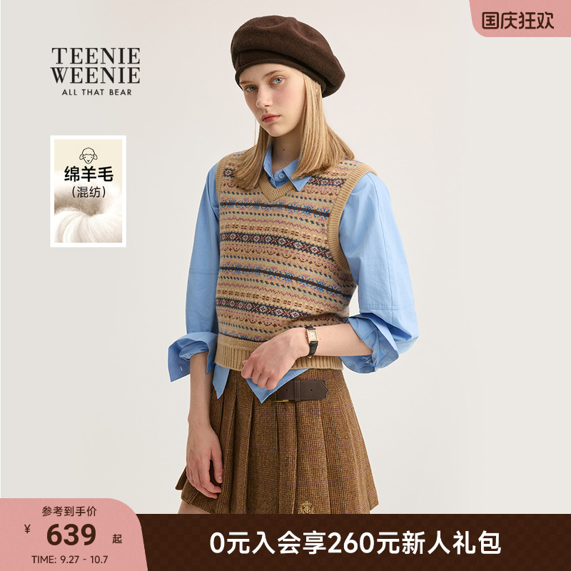 TeenieWeenie小熊女装+毛针织衫