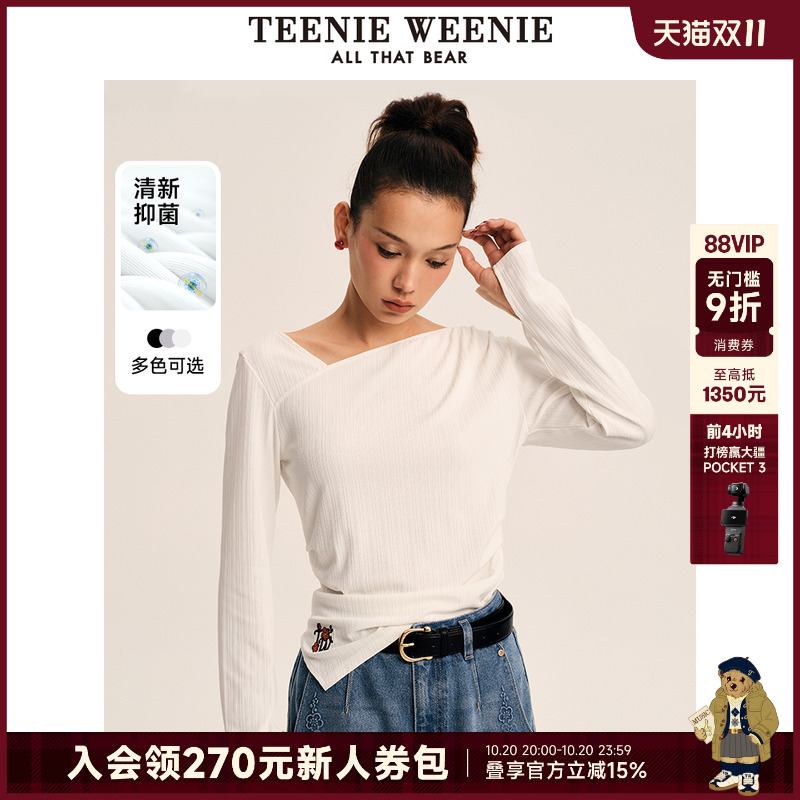 长袖T恤TeenieWeenie小熊女装