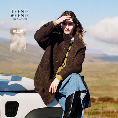 TeenieWeenie小熊女装毛呢大衣