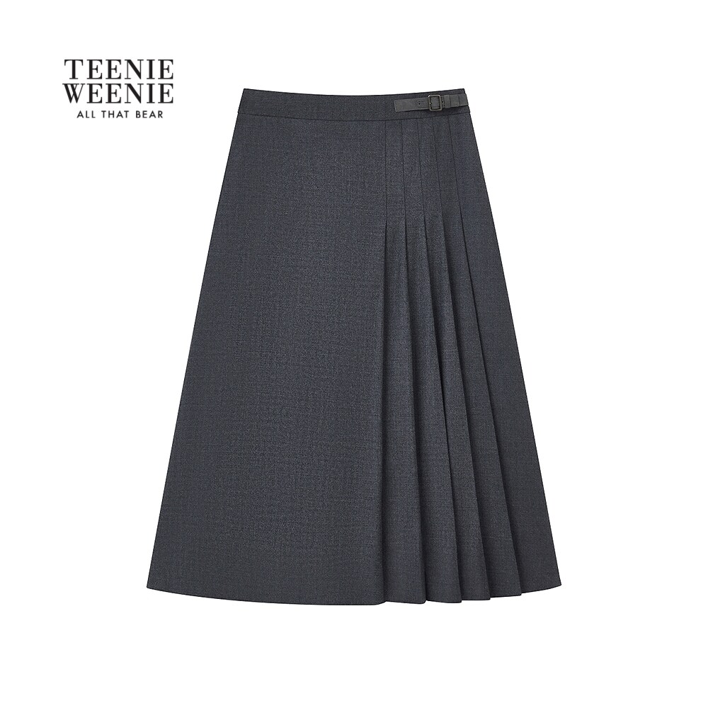 【T.W.R.C】TeenieWeenie小熊女装秋冬款不对称中