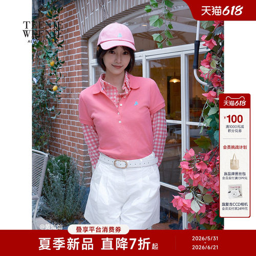 TeenieWeenie小熊女装POLO衫