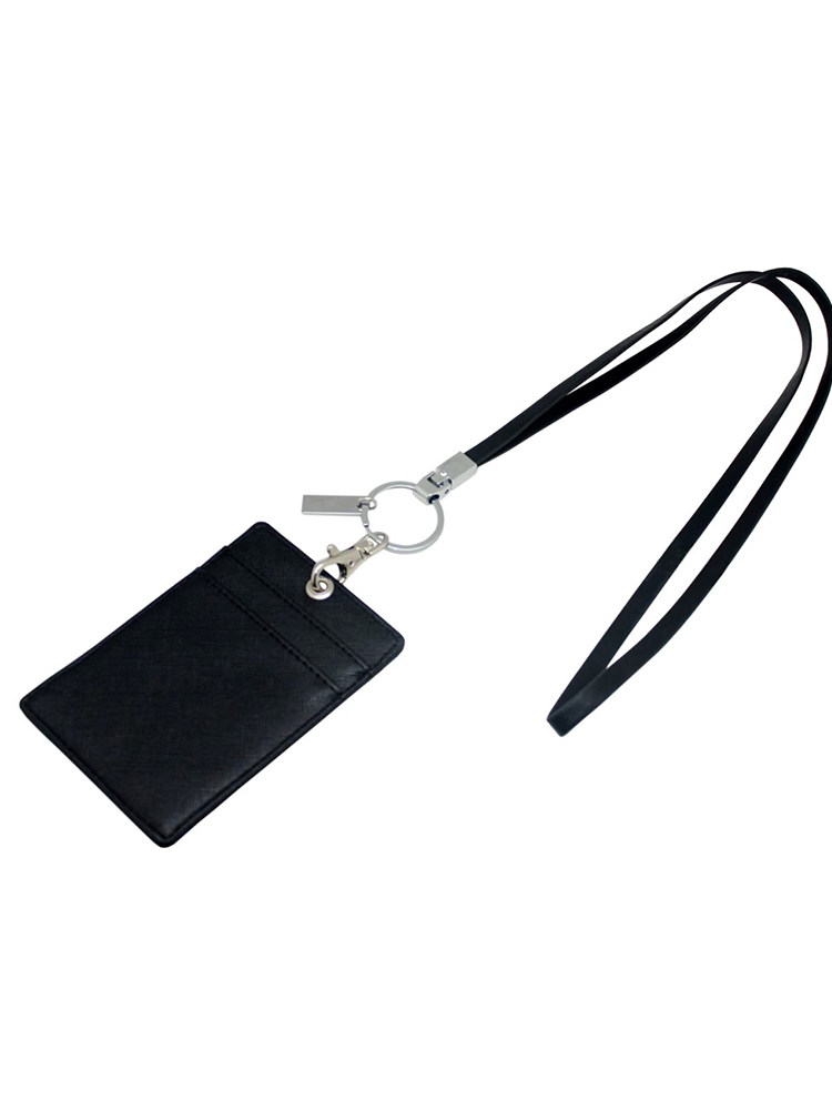 가죽 작업 태그 지퍼 동전 지갑 출입 통제 카드 가방 작업 ID 카드 학생 태그 가이드 노인 ID 카드 부드러운 가죽 끈
