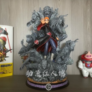 火影忍者手办CS佩恩晓组织飞段GK迪达拉蝎角都鼬鬼鲛小南雕像模型