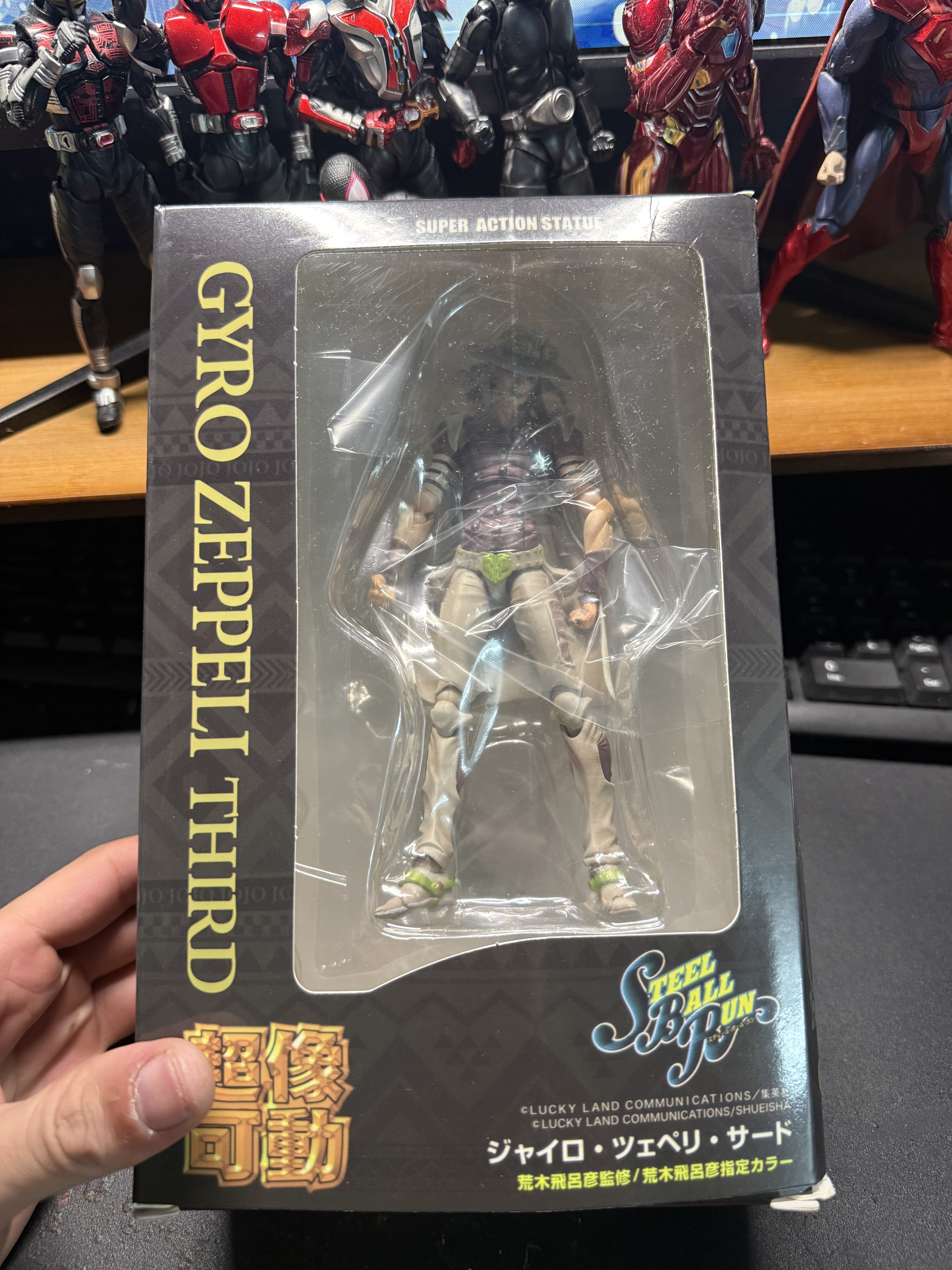 可动 JOJO的奇妙冒险 SBR 飙马野郎 杰洛 齐贝林 七 棕色 蓝色