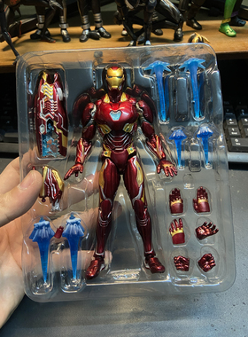 复仇者联盟3无限战争SHF钢铁侠mk50可动带支架手办