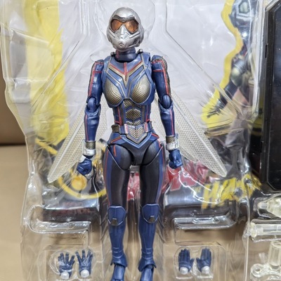 SHF 黄蜂女蚁人黄蜂女漫威3复仇者联盟4关节可动手办模型摆件玩具