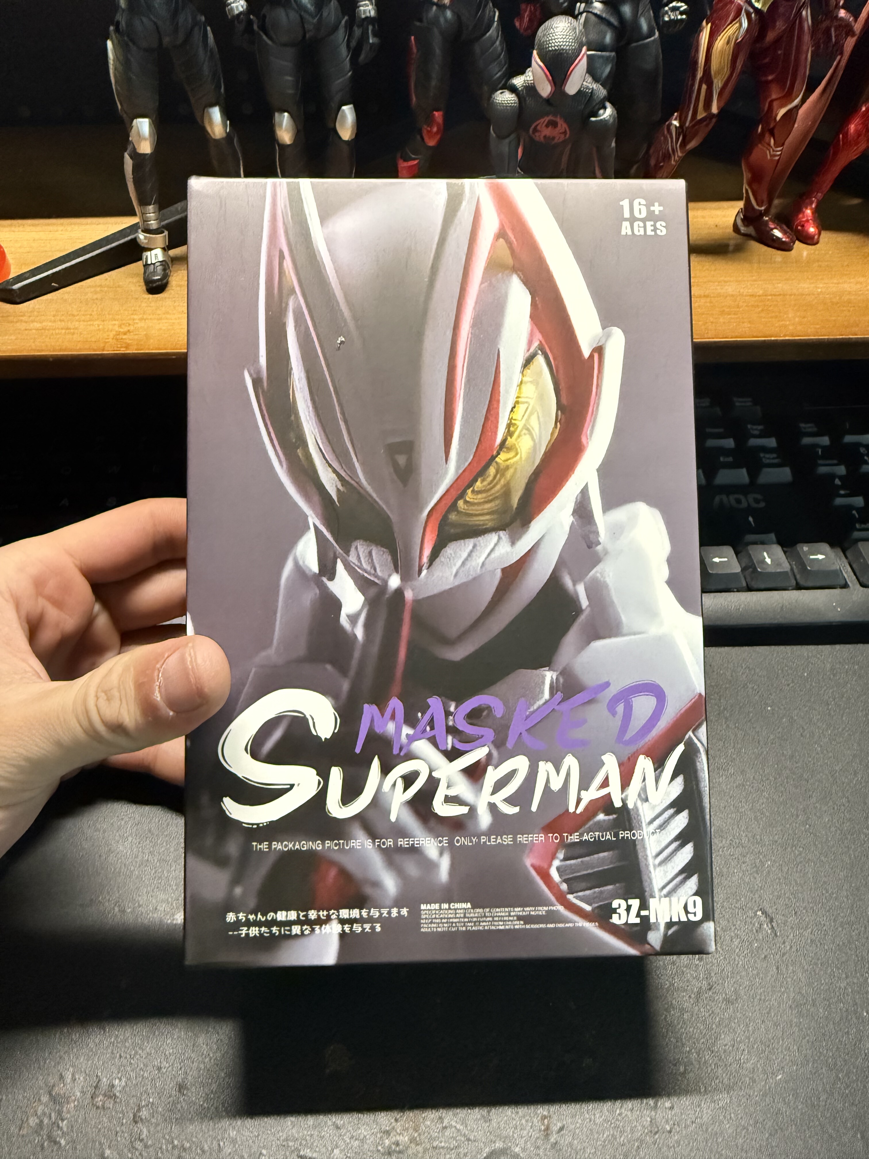 假面骑士3Z-MK9 1/6蒙面超人MK9可动手办生日礼物shf 极狐