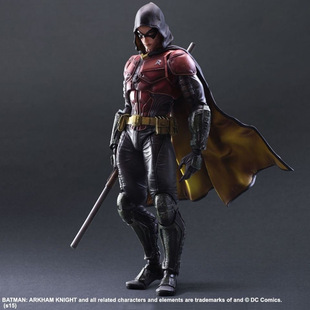 PlayArts  阿卡姆骑士 PA改 罗宾 盒装可动手办 生日礼物 蝙蝠侠