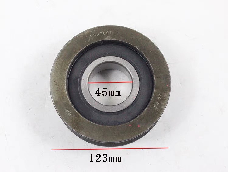 叉车链轮链条导轮780709h凹槽轮h槽轮45*123*40适用杭叉a35/h35