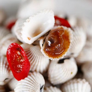 福鼎特产醉银蚶500g鲜活腌制即食罐装海鲜血蛤毛蚶生呛腌制泥蚶子