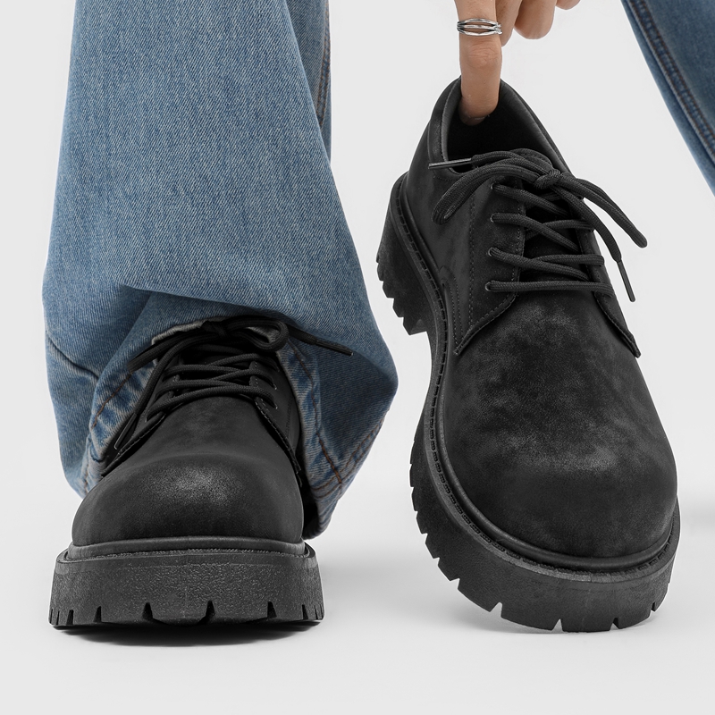 德比鞋男士cleanfit高级感皮鞋