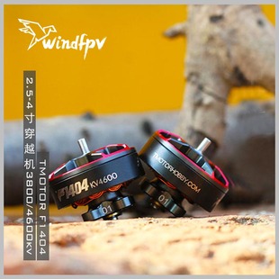 TMOTOR 破风 F1404 KV3800 4600 电机 F2203.5 KV 适配2.5-4寸