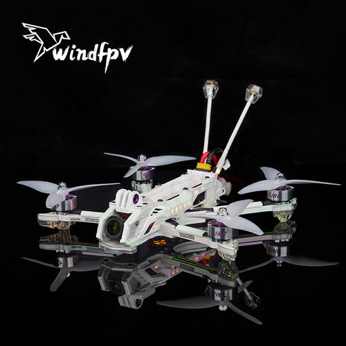 TJRC天剑科技J5穿越机O4pro图传J5V2花飞拍摄穿越机白紫渐变防水