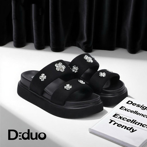【新品】Diduo/迪朵2026春季新款凉鞋女百搭休闲女鞋时尚潮流
