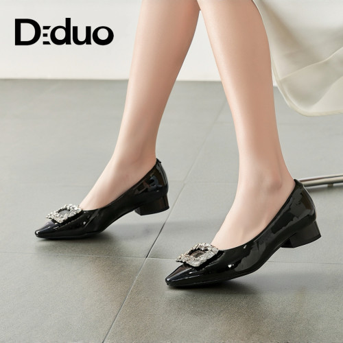 【新品】Diduo/迪朵2026春季新款单鞋女时尚潮流百搭玛丽珍鞋女