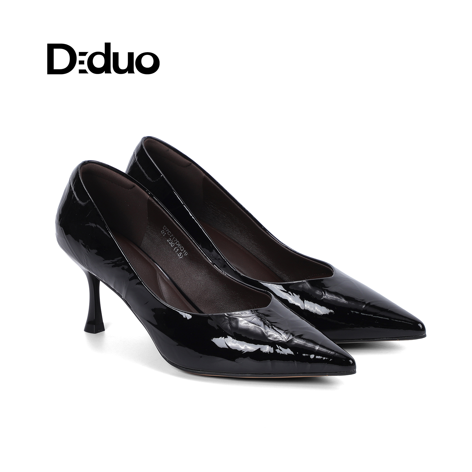 【新品】Diduo/迪朵2025秋季新款单鞋女时尚潮流百搭尖头高跟鞋