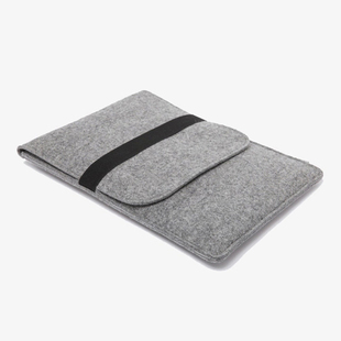 索然Macbook内胆包适用苹果Air15 Pro14 16寸 Air13.6寸羊毛毡 轻便笔记本电脑保护套
