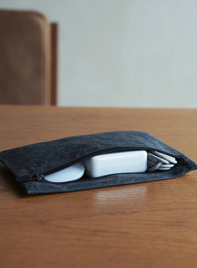 然数码收纳配件包适用Macbook苹果 Surface华为matebook戴尔华硕笔记本充电器保护套数据线包电源线鼠标袋