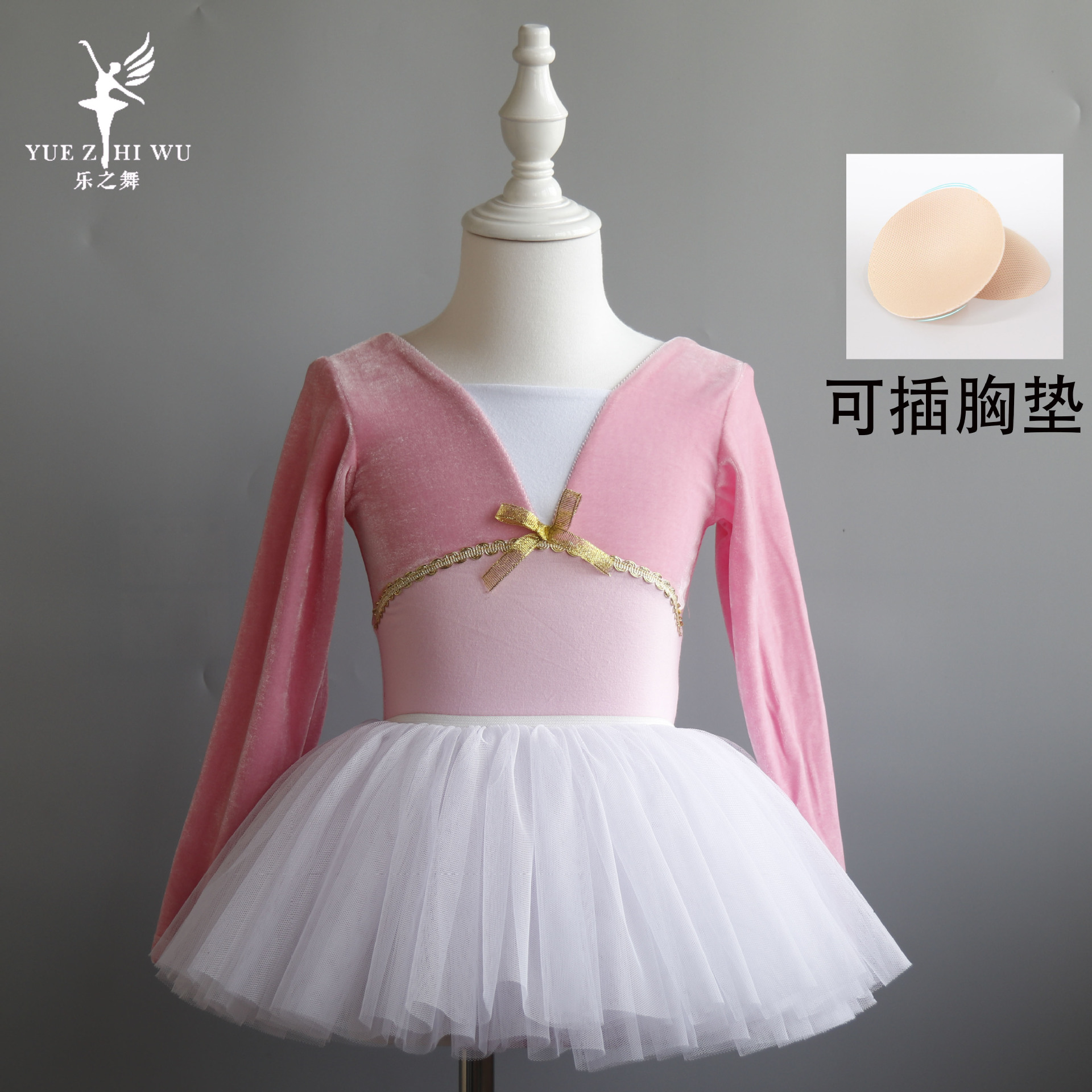 舞蹈服练功连体服女童