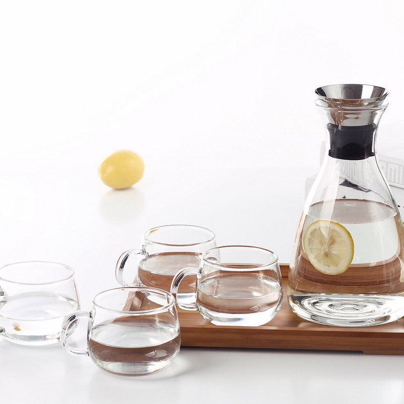 水趣加厚耐热创意玻璃茶壶丹麦SOLO冷水壶凉水壶大容量玻璃茶具