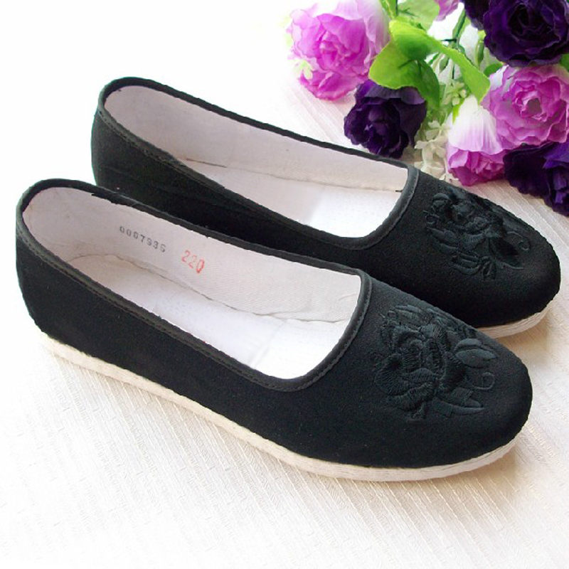 春秋妈妈鞋老北京布鞋手工千层底