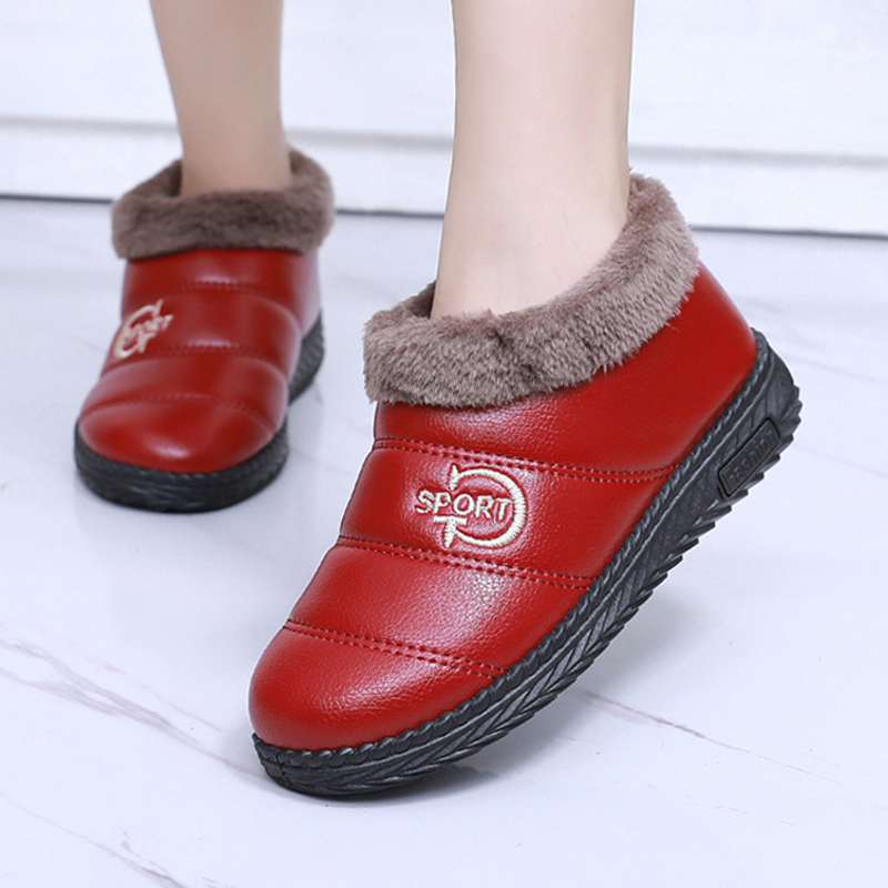 新品老北京棉鞋冬季女布鞋加绒保暖平底中老年防滑防水棉靴妈妈鞋,女鞋,棉鞋,淘宝优惠券,粉丝福利购,淘宝优惠卷