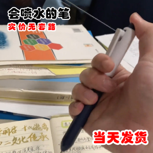 水枪笔创意儿童喷水打玩水仗宝宝男女孩摸鱼解压呲水玩具抖音同款