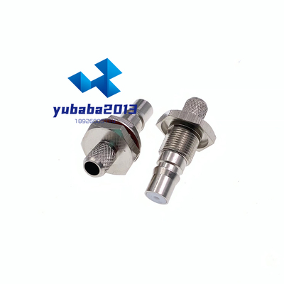 QMA-KF法兰防水母座 无人机适配器 匹配RG223/LMR200/RG58信号线