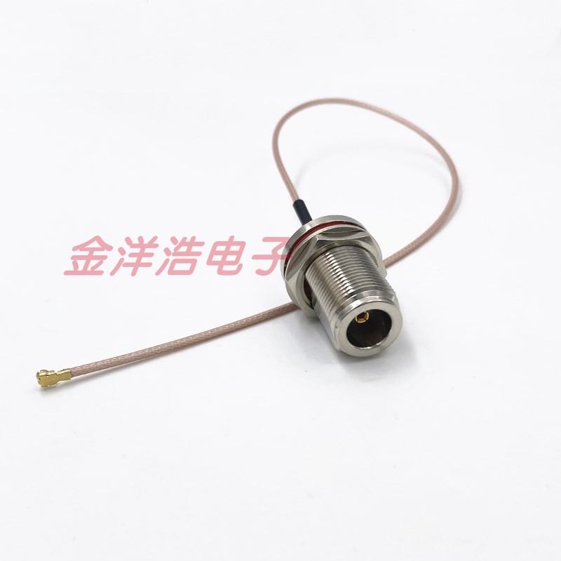 IPX转N型母头跳线 U.FL/IPEX延长线 RG178射频线 RF-N型防水母头