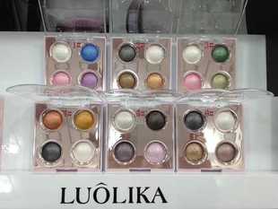 罗莉卡四色眼影烟熏妆包邮六色可选'luolika9912