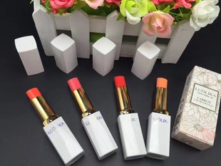 罗莉卡胡萝卜素变色唇膏持久保湿滋润植物口红防水不沾杯孕妇可用