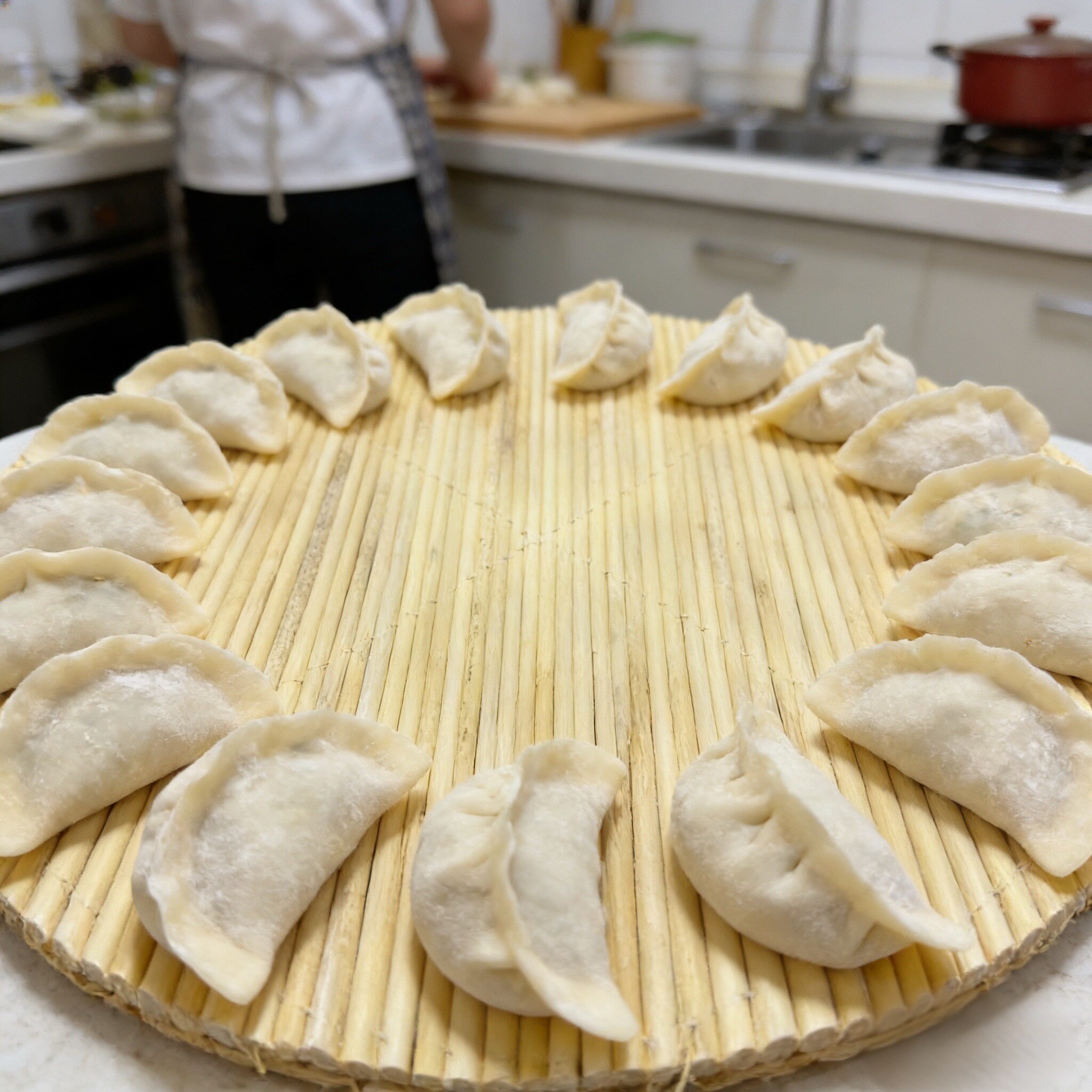 双层手工高粱杆盖垫家用放饺子盖帘鲜面条垫帘传统盖帘盖顶双层盖