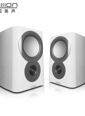 mission/美声ZX-1家用HIFI音响发烧级ZX-2无源书架音箱高保真无源