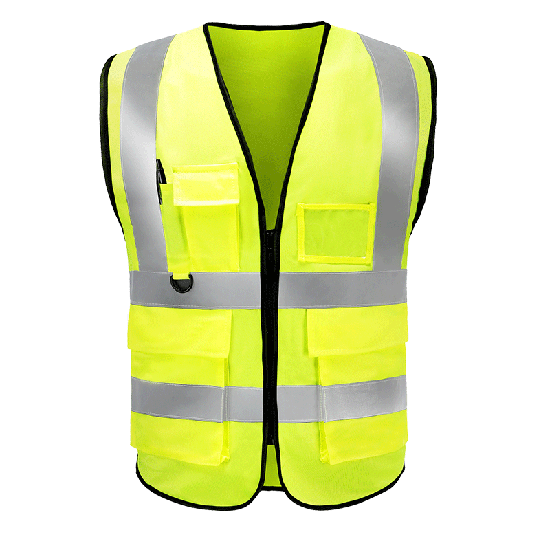 反光安全背心黄马甲施工荧光衣服交通工地施工环卫工作男定制logo