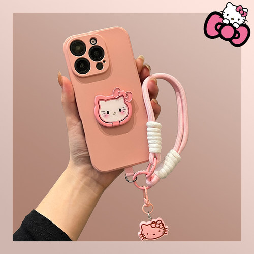 液态硅胶kt猫支架新款带挂绳