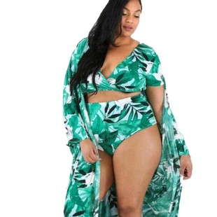 big plus size swimwear wear swimsuit bikini women ladies