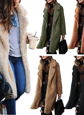 woman tops winter long woolen coat women dresses ladies 外套