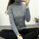 winter slim half ladies turtleneck women knit sweater