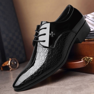 for Plus Size Shoe Formal Leather shoes Men wedding man