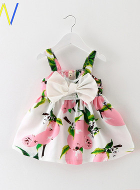 Birthday Kids Girl clothes Princess Baby party clothes Dress