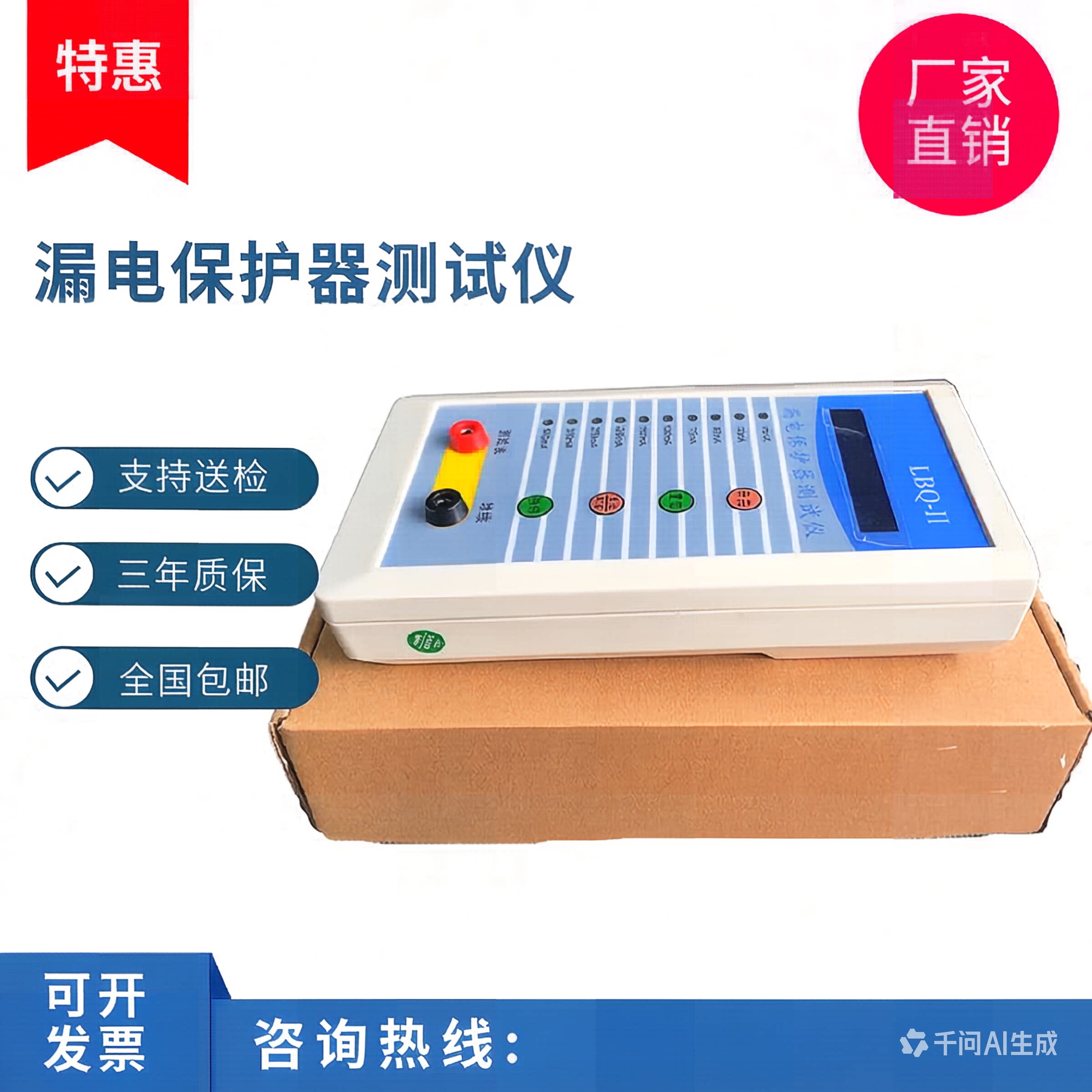 LBQ-II/III漏电保护器测试仪