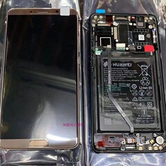 适用华为mate9 10pro屏幕总成原装客服内外屏一体屏带框电池后盖