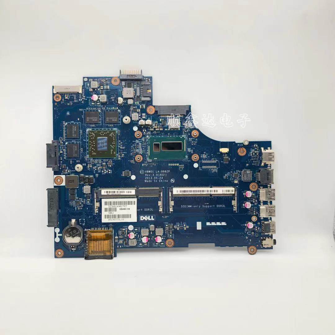 适用于dell/戴尔 3537 5537 主板 i7-4500u la-9982p 原装拆机