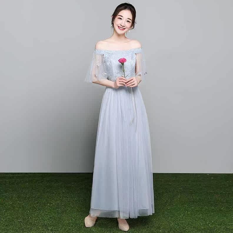 女夏主持人女伴娘服平时也可穿2018夏女学生厚款款简约结婚夏20。|ruв категории Женская одежда, Cвадебные платья, платье/вечернее платье - от Buy2taobao.com для оказания профессиональной услуги покупки агента Taobao